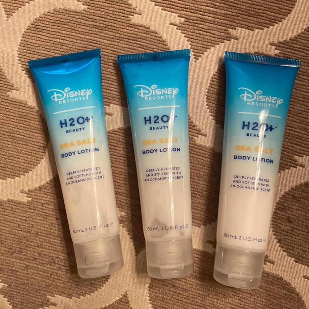 3  Disney Resorts Body lotion NEW